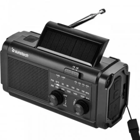 Sunstech Radio Portátil RPE25 Negra Sunstech Radio Portátil RPE25 Negra